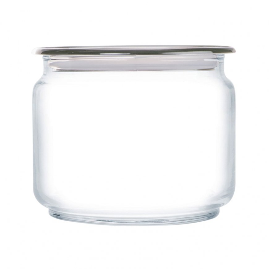 Stiklainis kansiolla Plano 500 ml harmaa LUMINARC
