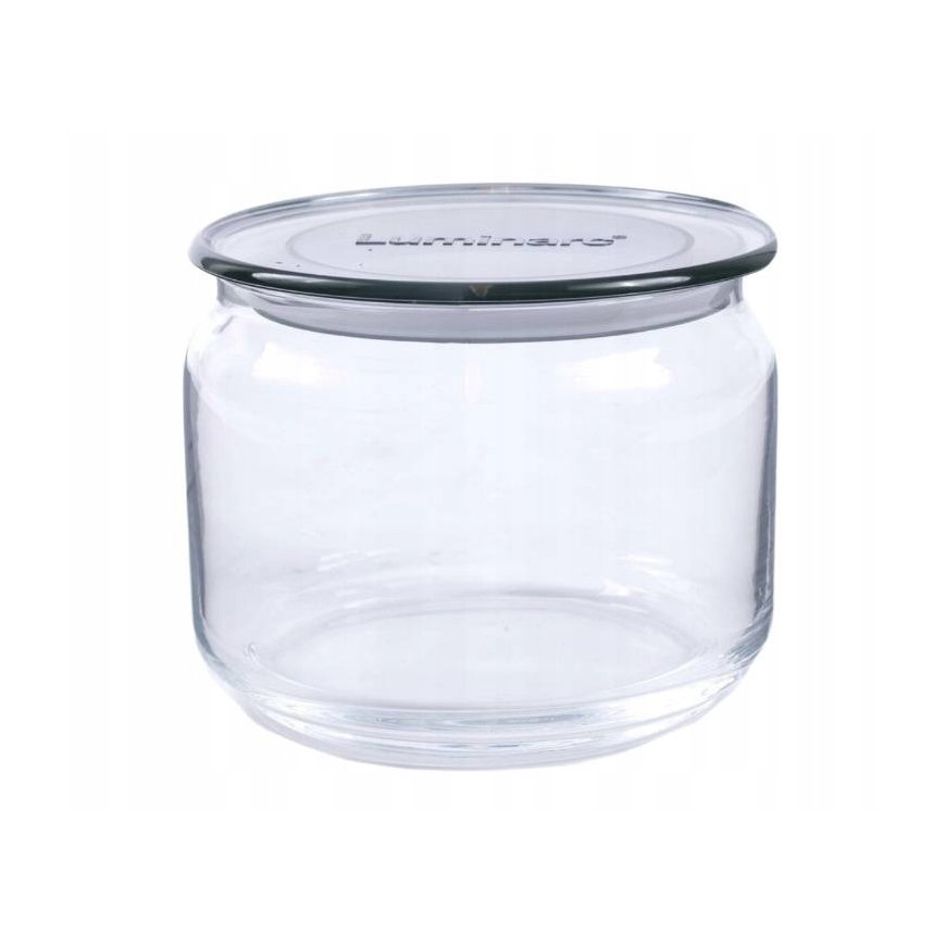 Stiklainis kansiolla Plano 500 ml harmaa LUMINARC – 2