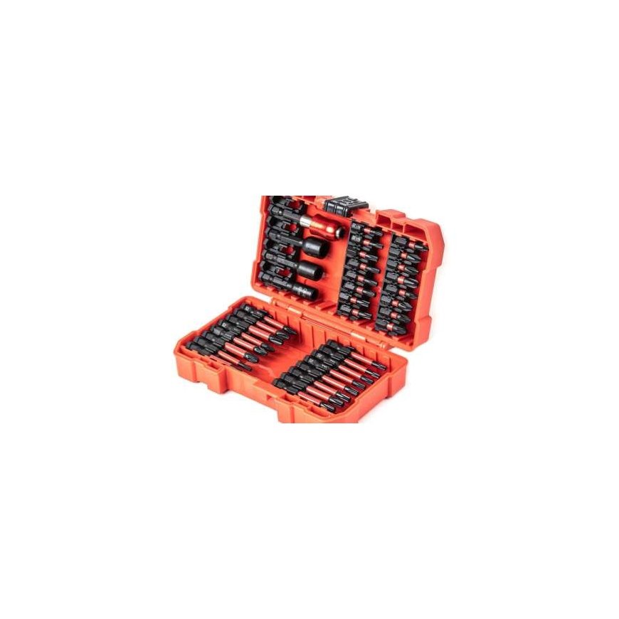 Set of sockets and tips, 25/50 mm, 36 pcs. AMIO-04782