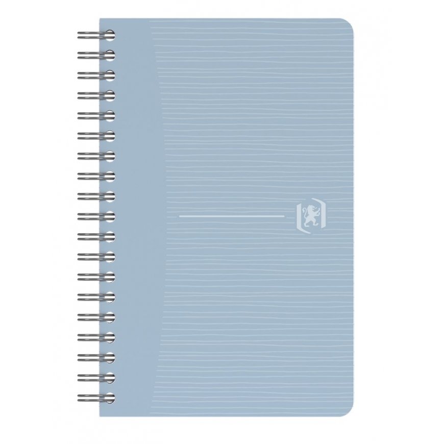 Pārstrādāta spirālveida piezīmju grāmatiņa OXFORD Rec’Up, 9x14 cm, 90 lapas, 90 gsm, ar rūtiņām – 2