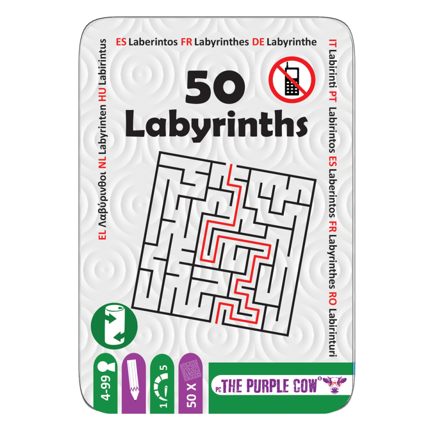 PURPLE COW spēle 50 Labirinti, 603