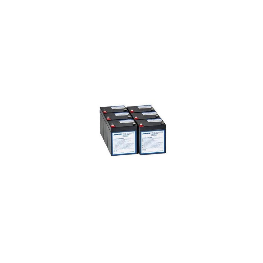 AVACOM RBC141 - battery replacement kit (6 batteries)