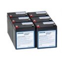 AVACOM RBC141 - battery replacement kit (6 batteries)