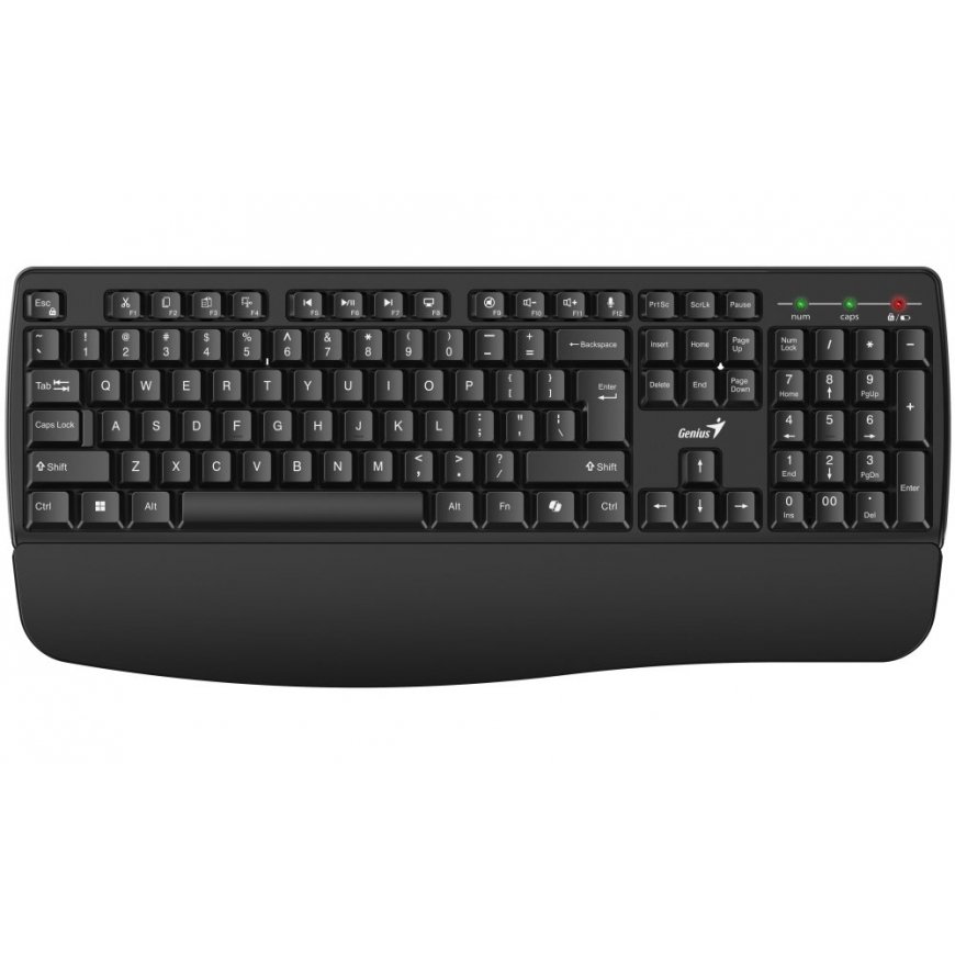 Genius KB-7123 Copilot langaton näppäimistö CZ/SK, musta