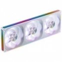 Jonsbo ZA-420WR PWM ventilaator, tagurpidi, ARGB - 3x 140mm, valge Jonsbo ZA-420WR PWM ventilaator, tagurpidi, ARGB - 3x 140mm, valge