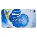 ZEWA Toilet paper, 3-ply, 8 rolls, "Deluxe", white ZEWA Toilet paper, 3-ply, 8 rolls, "Deluxe", white