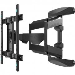 ONKRON Tilting and swiveling TV bracket for 40"-75" max 46 kg, black