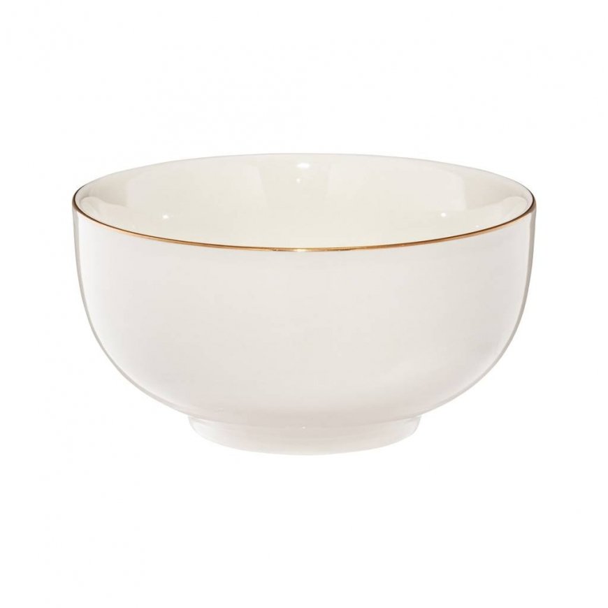 Kuninkaallinen salaattikulho 14 cm valkoinen AMBITION – 2