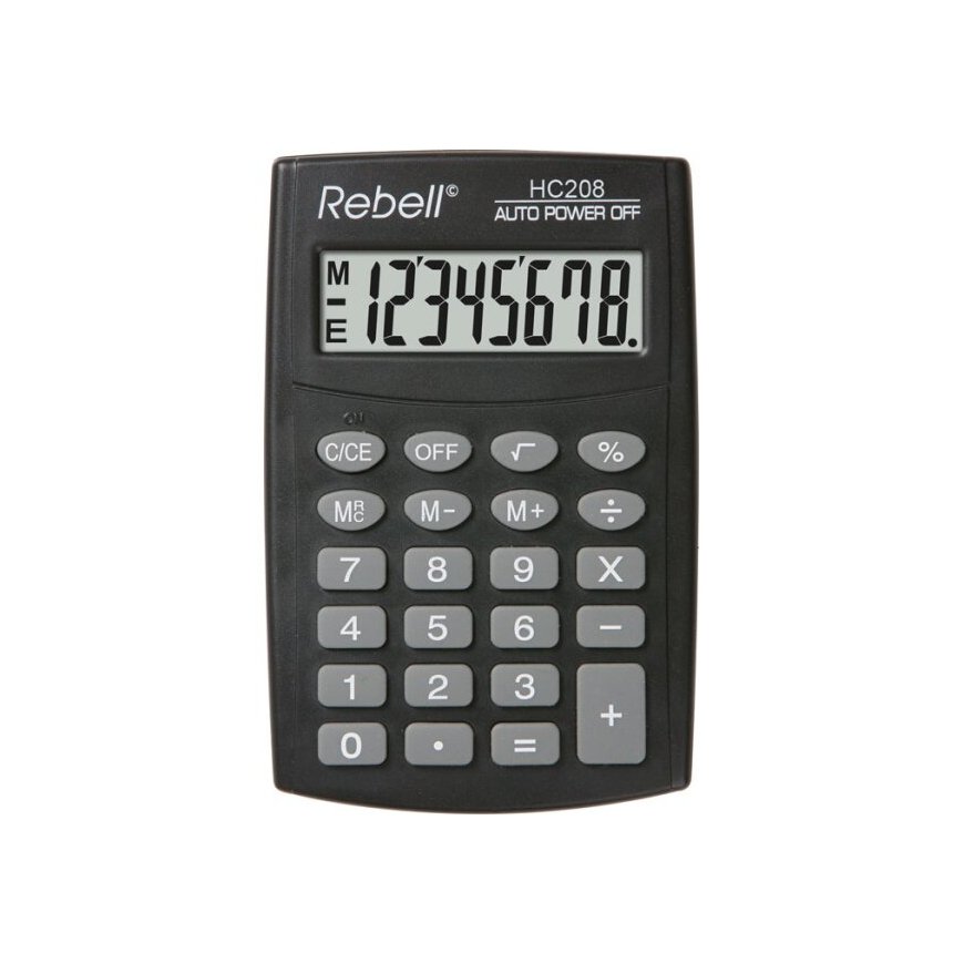 Kätevä laskin Rebell HC208