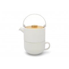 Bredemeijer Umea Teapot set 500 ml White