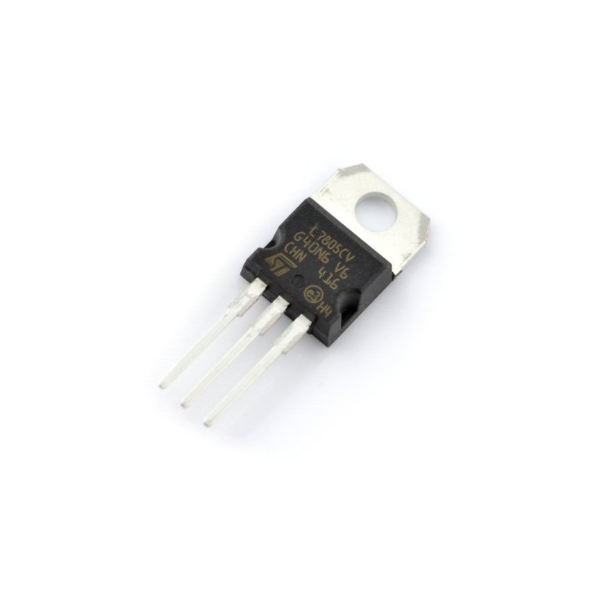 OEM Linear Voltage Regulator 5V L7805CV - THT TO220 - 5 pcs – 2