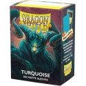 Dragon Shield: Стандартные протекторы: Выбор игрока: Бирюзовый [Матовый] (100 протекторов)