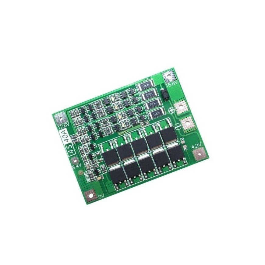OEM Li-ion lithium battery 18650 charging module with protection 4S 40A