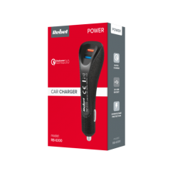 Автомобильное зарядное устройство Rebel с функцией Quick Charge 3.0, 2xUSB, 5100mA, 15W
