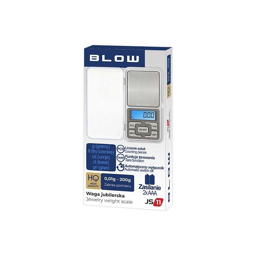 Blow Jewelry Scale JS11 0.01-200g – 2