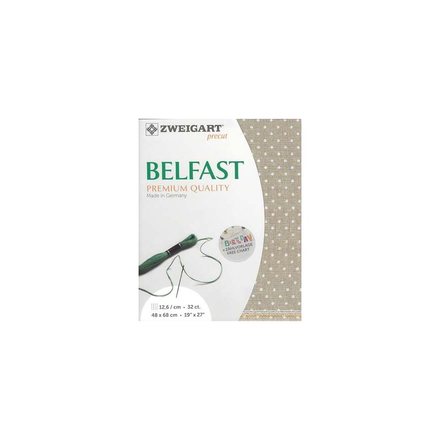 Zweigart Drobe Zweigart Sawitzki Iepriekš sagriezts Belfast 48x68 cm 360953794868 – 2