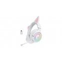 Razer Kraken Kitty V3 Pro - White Kuulokkeet Langallinen & langaton Pääpanta Pelaaminen USB A-tyyppi