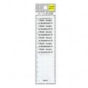 Universal Book Marker with Magnifying Glass and Ruler, White DLR-W Universal Book Marker with Magnifying Glass and Ruler, White DLR-W