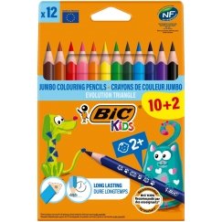 Bic Spalvoti pieštukai Evolution Triangle 12 krāsu komplekts 8871462