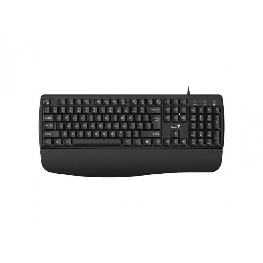 Genius KB-123 wired keyboard (USB) CZ/SK, black – 2