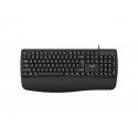 Genius KB-123 klaviatuur kaabli (USB) CZ/SK, must