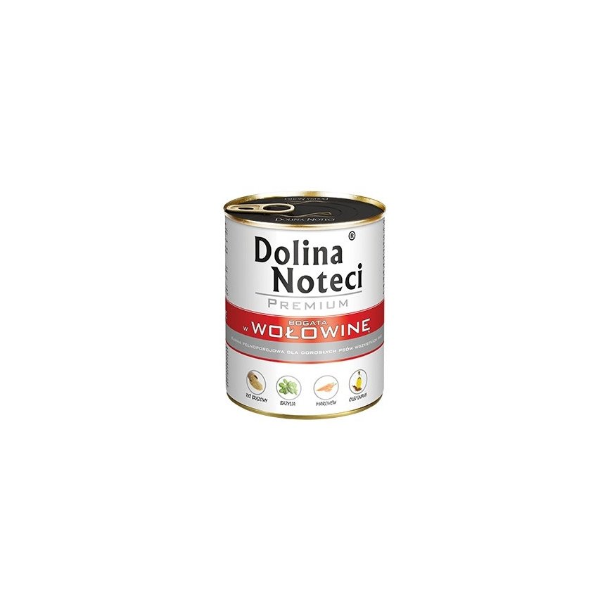 Dolina Noteci 5902921300007 märgtoit koerale Veiseliha, Sealiha Täiskasvanu 800 g