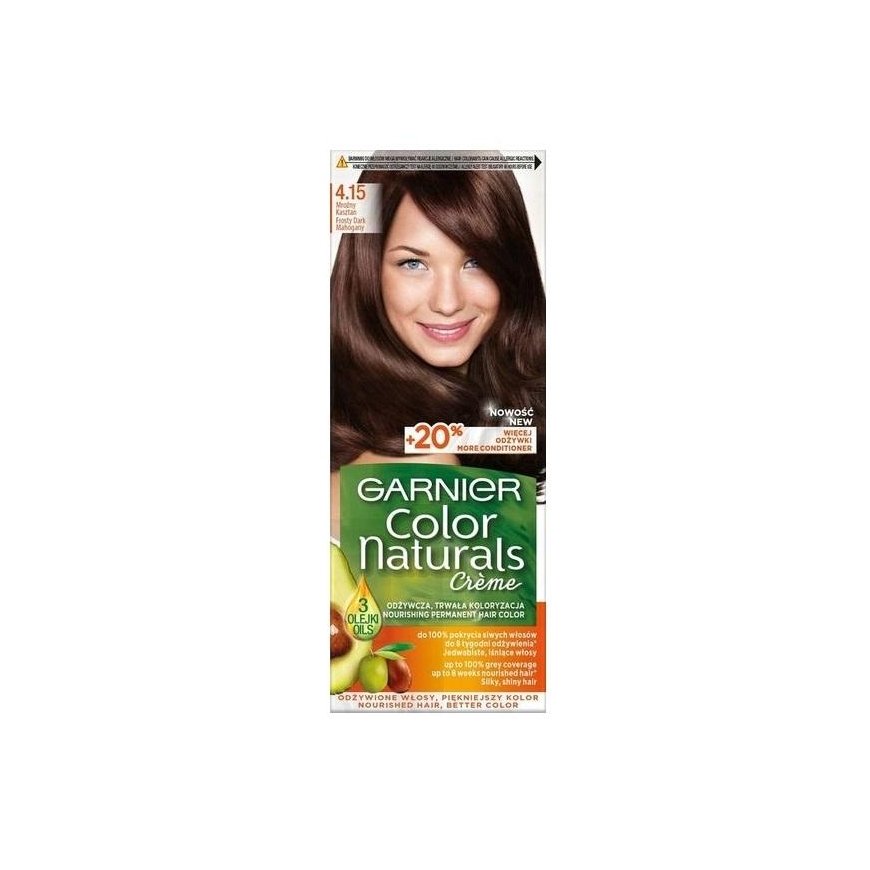 Garnier Color Naturals 4.15 Šaltas kaštonas