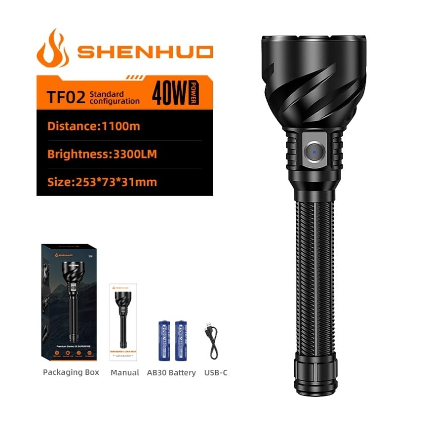 Superfire TF02 flashlight