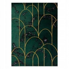 Коврик ESTEMA ARTDECO зеленого цвета бутылочка 140x190 Хакано