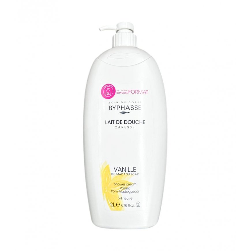 "Byphasse Caresse Vanilla Flower" shower gel 2000ml