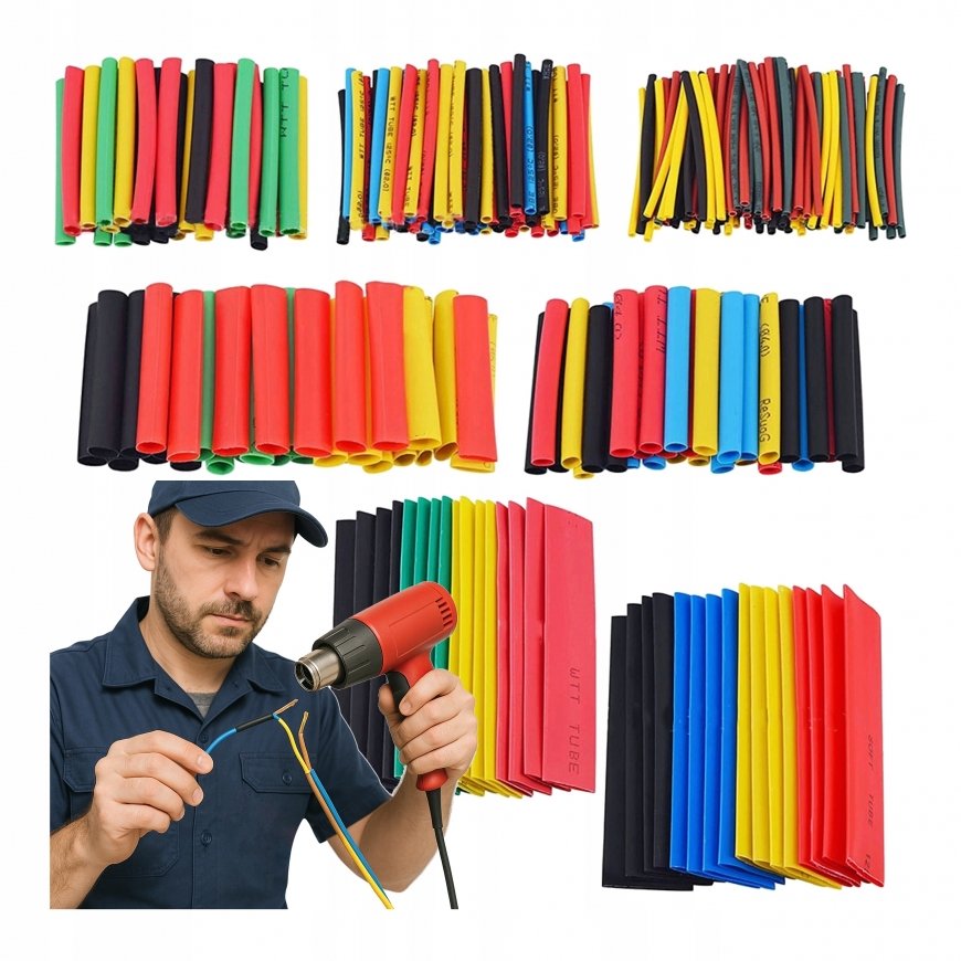 OEM 164 Insulated Thermal Tube Set - Colored - from 1 to 14mm