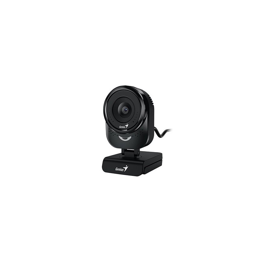 Genius FaceCam 1000X Q Webcam, Black HD 720p