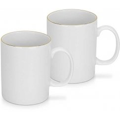 Fissman Tassi komplekt 350 ml / 2 tk Floree (portselan)