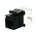 Solarix Keystone CAT6 UTP RJ45 juoda SXKJ-6-UTP-BK Solarix Keystone CAT6 UTP RJ45 juoda SXKJ-6-UTP-BK