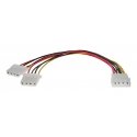 InLine Internal Power Y-Cable 1x 5.25" Molex / 2x 5.25" Molex 0.20m InLine Internal Power Y-Cable 1x 5.25" Molex / 2x 5.25" Molex 0.20m
