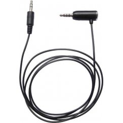 Audio Laisvadevõrgu kaablid, Jack (3.5mm) M 4-poolne - Jack (3.5mm) M, 1.2m, stereo, must, iPhone/iPad jaoks 38588