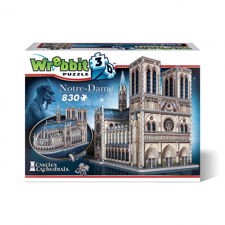 Wrebbit 3D Puzzle - Notre-Dame de Paris (40970036)