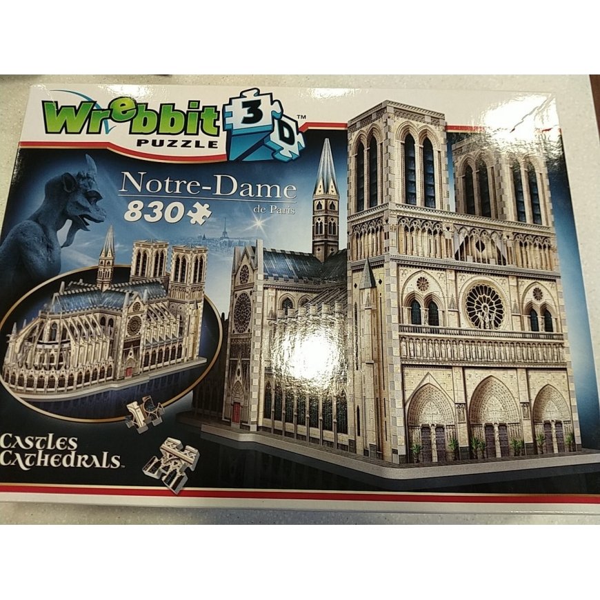 Wrebbit 3D Puzzle - Notre-Dame de Paris (40970036) – 2