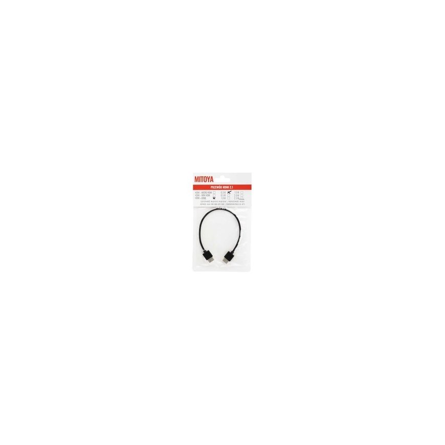 HDMI Cable - MITOYA 30cm HDMI to Mini HDMI 2.1 48Gbps 8K 60Hz