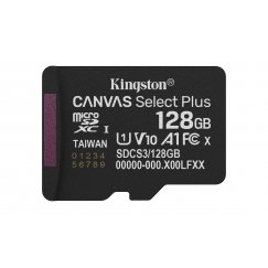 Kingston Technology Canvas Select Plus Gen3 128 GB MicroSDXC UHS-I Klasės 10