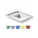 GN konteineru vāciņš ar krāsainiem stiprinājumiem Haccp GN1/4 265x162mm nerūsējošais tērauds - Hendi 805244 GN konteineru vāciņš ar krāsainiem stiprinājumiem Haccp GN1/4 265x162mm nerūsējošais tērauds - Hendi 805244