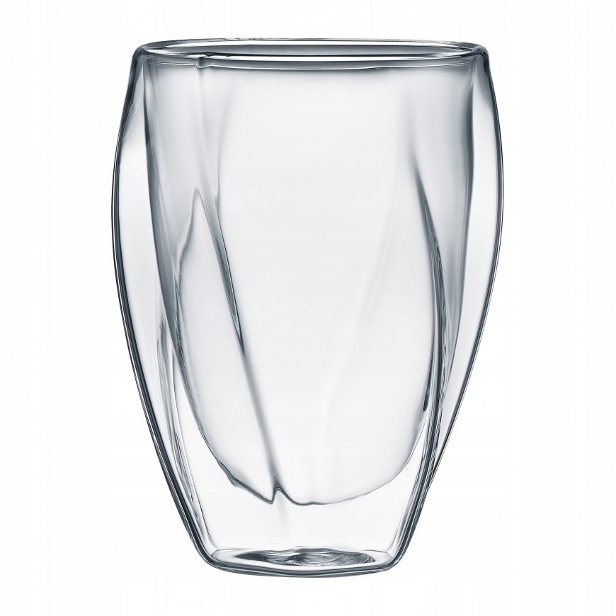 2-piece thermal glass set with swivel handles, 300 ml, AMBITION – 2
