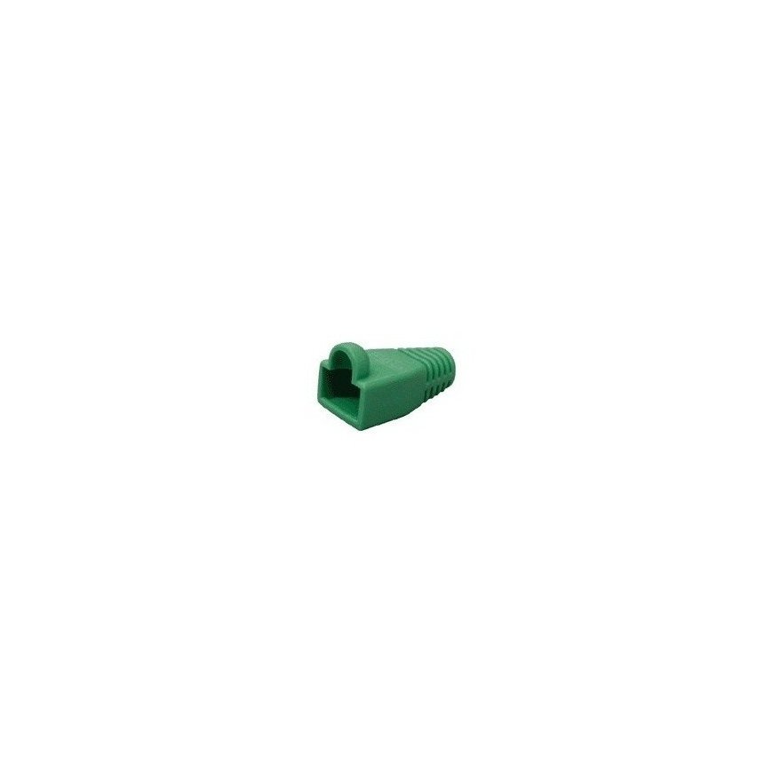 OEM Protection for RJ45 Connector, Snag-Proof - Green, 100 pcs