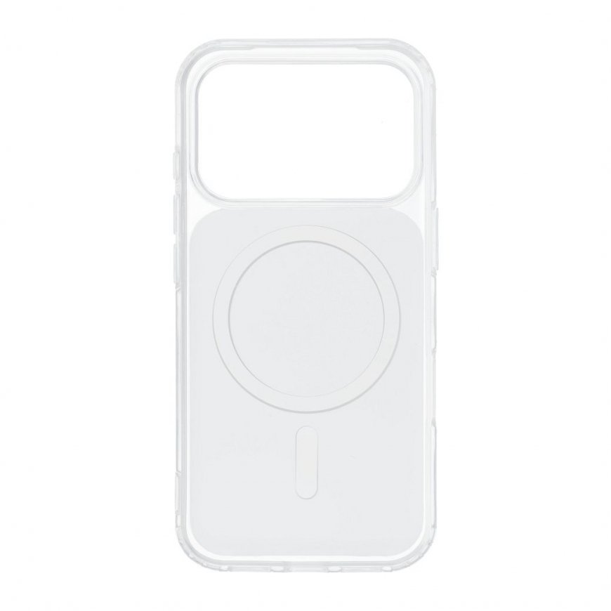 Nešnojamo datora apvalks CLEAR FUSION MAG COVER saderīgs ar MagSafe Samsung S26 Plus baltā krāsā – 2