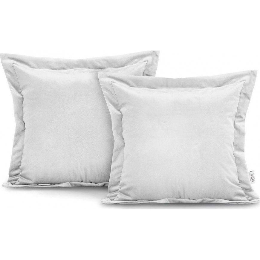 AmeliaHome CUS/AH/VELVET/Melns/SIDE/45X45*2 – 2