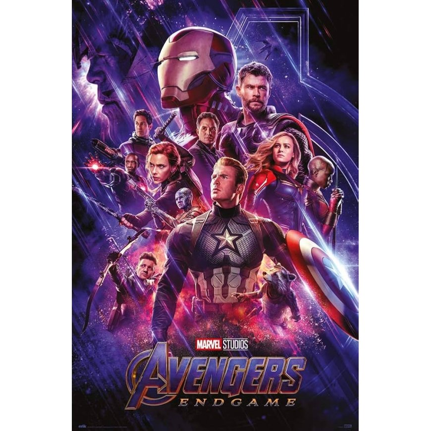 ERIK Marvel Avengers Endgame plakatas