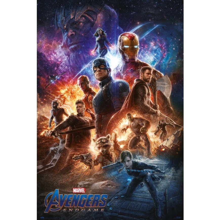 ERIK Marvel Avengers Endgame plakatas – 2