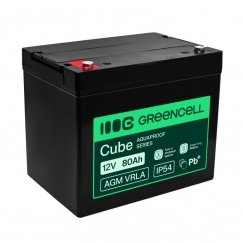 Green Cell AGM12V80AH-H UPS battery Sealed Lead Acid (VRLA) 12 V 80 Ah