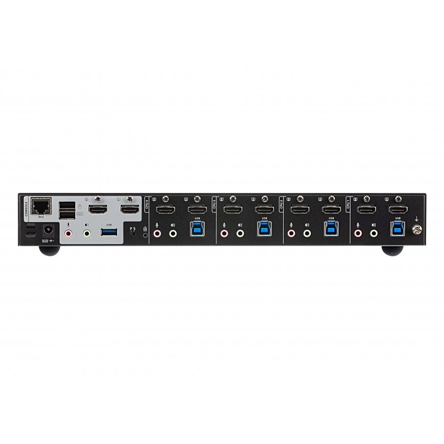 ATEN 4-Port USB 3.0 4K HDMI Dual Display KVMP™ Switch – 2