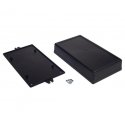 Plastikinė dėžutė Kradex Z72U ABS Juoda 179x102x37mm Plastikinė dėžutė Kradex Z72U ABS Juoda 179x102x37mm